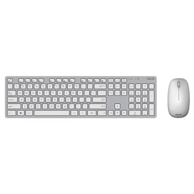 Комплект клавиатура + мышь ASUS W5000 (белый)